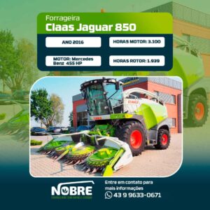 Forrageira Claas Jaguar 850-Ano 2016-Plataforma Claas Orbis 600-cod 1998