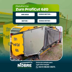 Plataforma Zurn ProfiCut 620-Ano 2018-cod 1939