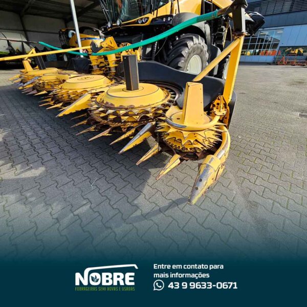 Forrageira New Holland FR 650-Ano 2018-Plataforma kemper 375 plus-cod 1940 - Image 4