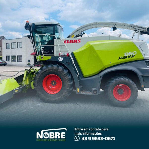 Forrageira Claas Jaguar 860-Ano 2014-Plataforma Orbis 600 SD-cod 1965 - Image 2
