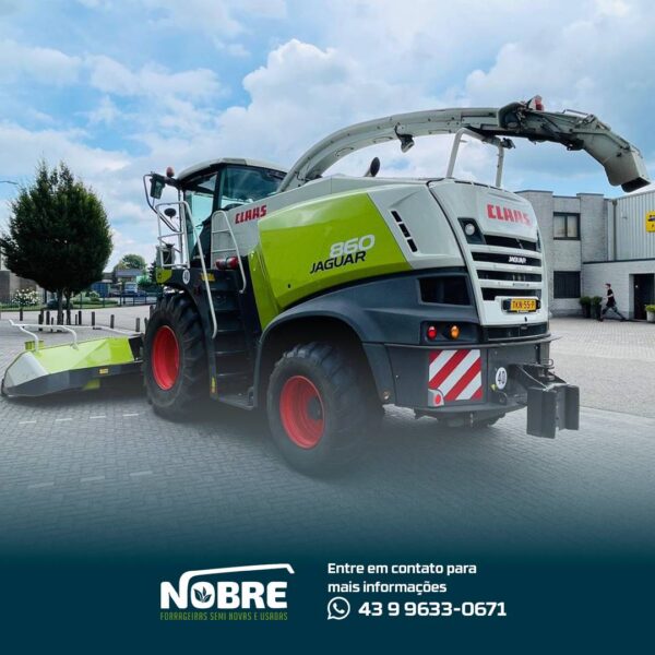 Forrageira Claas Jaguar 860-Ano 2014-Plataforma Orbis 600 SD-cod 1965 - Image 4