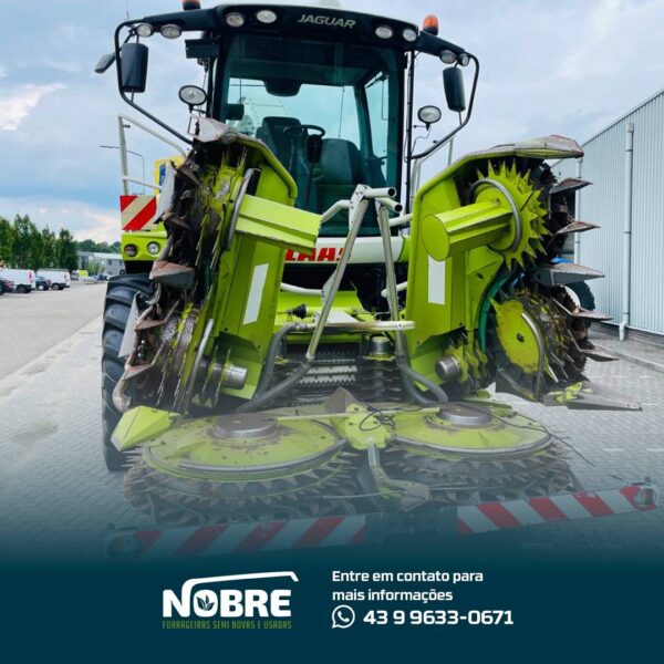 Forrageira Claas Jaguar 860-Ano 2014-Plataforma Orbis 600 SD-cod 1965 - Image 5