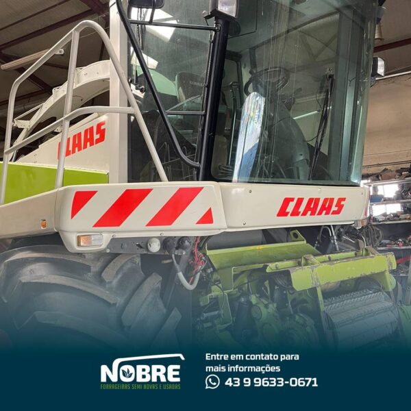 Forrageira Claas Jaguar 870-Ano 2006-Plataforma kemper 445-cod 1974 - Image 3