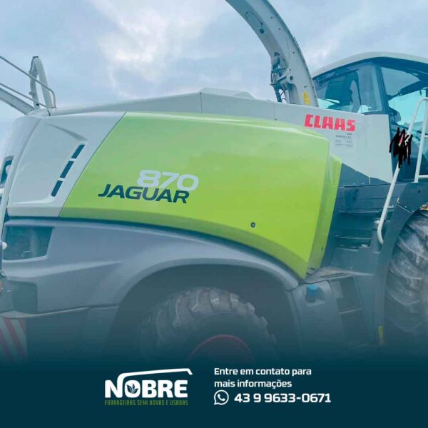 Forrageira Claas Jaguar 870-Ano 2017-Plataforma kemper 375 plus-cod 1981 - Image 4