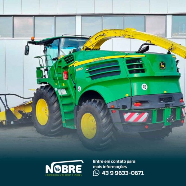 Forrageira John Deere 8400-Ano 2015-Plataforma Kemper 460 plus-cod 1988 - Image 2