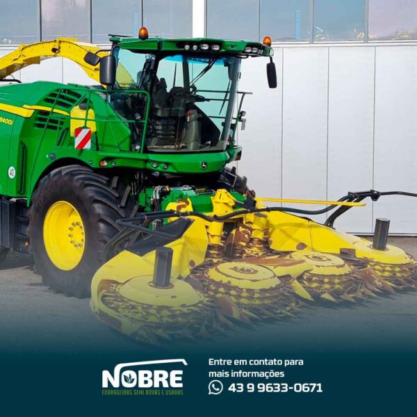 Forrageira John Deere 8400-Ano 2015-Plataforma Kemper 460 plus-cod 1988 - Image 4