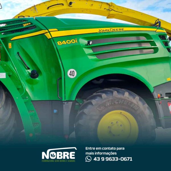 Forrageira John Deere 8400-Ano 2015-Plataforma Kemper 460 plus-cod 1988 - Image 5