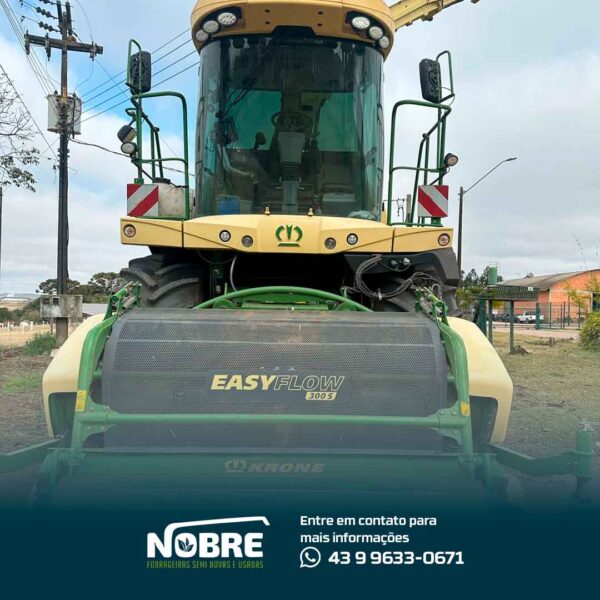Forrageira Krone Big x 580-Ano 2017-Plataforma Easy-Collect 600-2-cod 1992 - Image 5