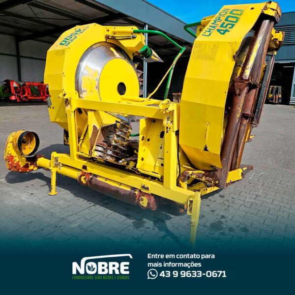 Forrageira John Deere 7200-Ano 2005-Plataforma Kemper Champion 4500-cod 1942 - Image 2