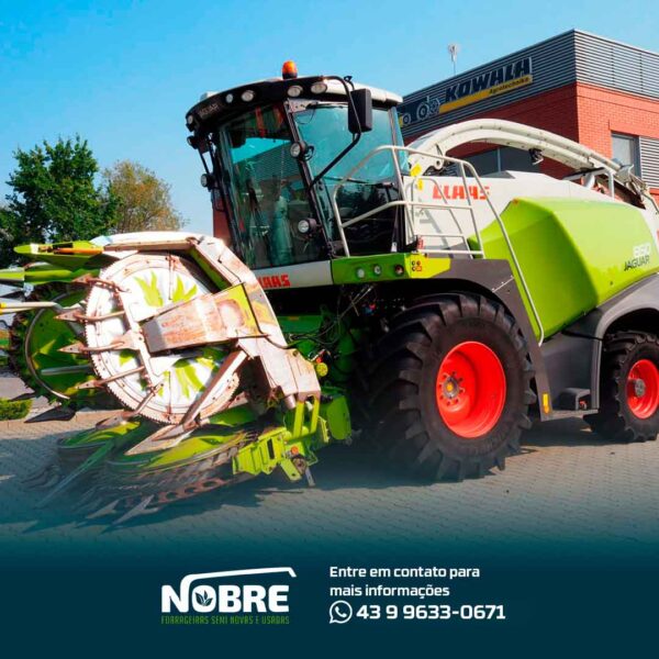 Forrageira Claas Jaguar 850-Ano 2016-Plataforma Claas Orbis 600-cod 1998 - Image 2