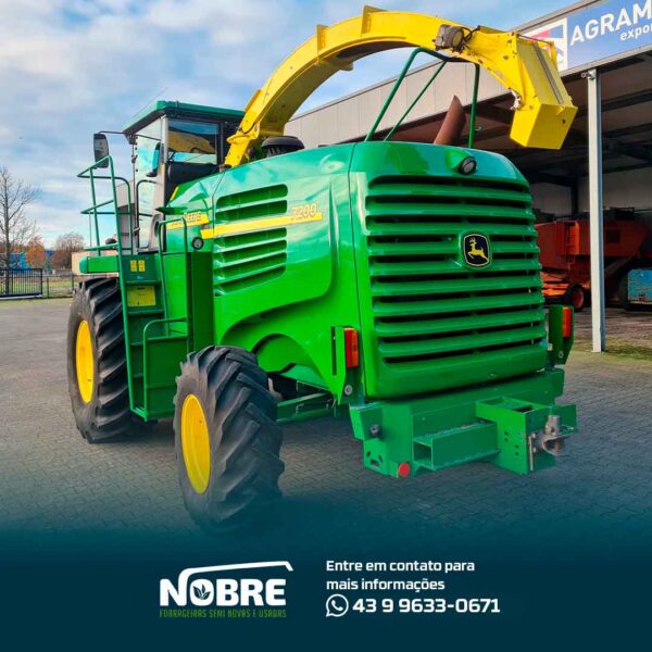 Forrageira John Deere 7200-Ano 2005-Plataforma Kemper Champion 4500-cod 1942 - Image 3