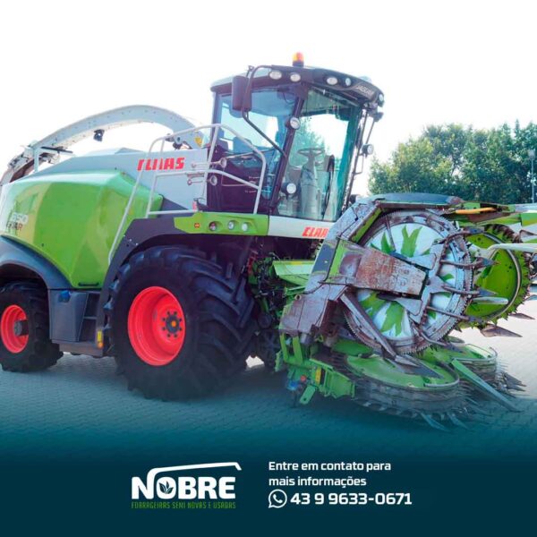 Forrageira Claas Jaguar 850-Ano 2016-Plataforma Claas Orbis 600-cod 1998 - Image 3