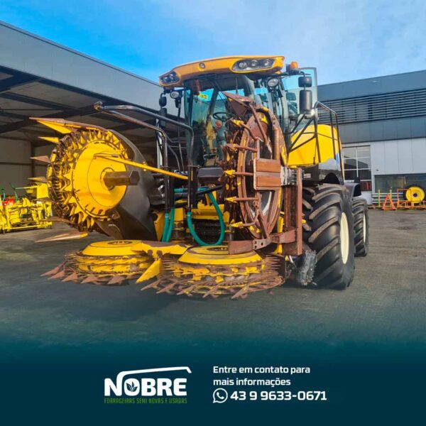 Forrageira New Holland FR 600-Ano 2014-Plataforma Kemper 460 plus-cod 1937 - Image 3