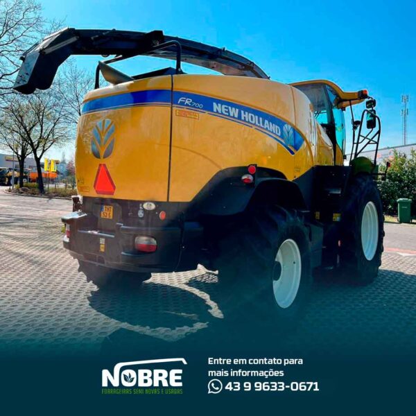 Forrageira New Holland FR 700-Modelo 2015-fabr 2017-Plataforma Kemper 375 plus-cod 1944 - Image 5