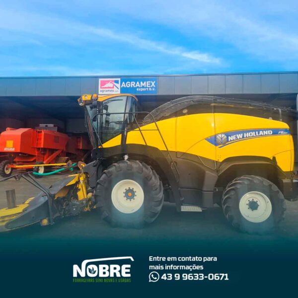 Forrageira New Holland FR 600-Ano 2014-Plataforma Kemper 460 plus-cod 1937 - Image 5
