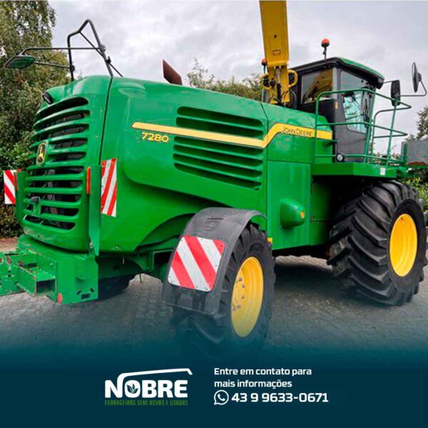 Forrageira John Deere 7280-Ano 2013-Platafroma kemper 360 plus-cod 1956 - Image 6