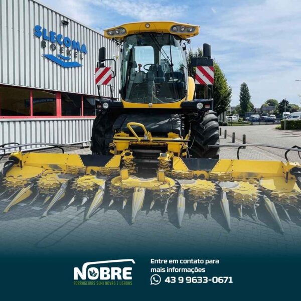 Forrageira New Holland FR 9050-ano 2008-plataforma Kemper Champion 360-cod 1954 - Image 2