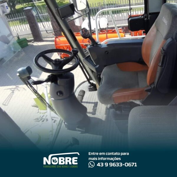 Forrageira Claas Jaguar 870-Ano 2007-Plataforma Orbis 450-cod 1977 - Image 3