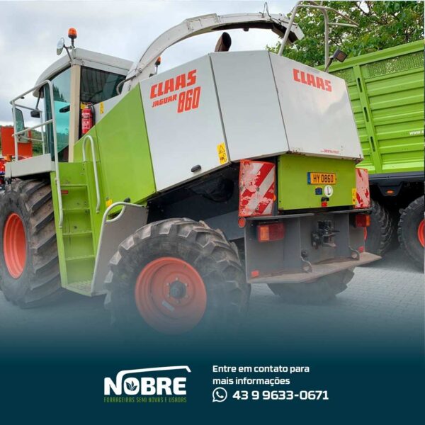 Forrageira Claas Jaguar 860-Ano 1999-Plataforma Kemper champion 4.500-cod 1985 - Image 4