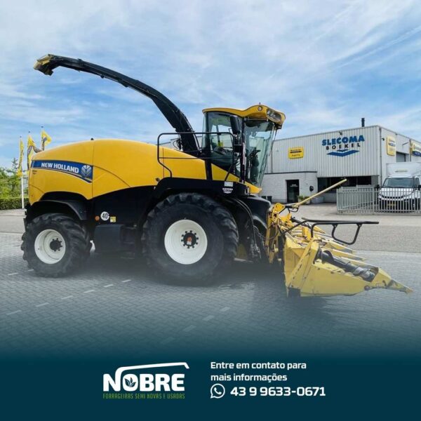 Forrageira New Holland FR 9050-ano 2008-plataforma Kemper Champion 360-cod 1954 - Image 3