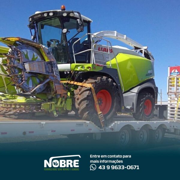 Forrageira Claas Jaguar 850-Ano 2015-plataforma Claas Orbis 600-cod 1953 - Image 4