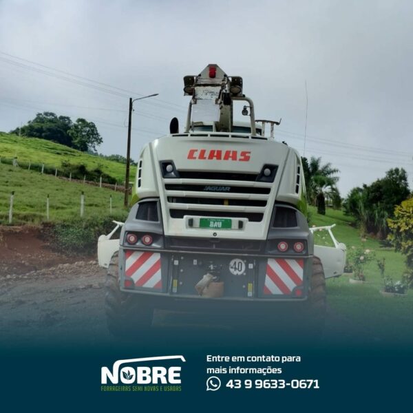 Forrageira Claas Jaguar 860-Ano 2017-plataforma Orbis 600-cod 1949 - Image 4