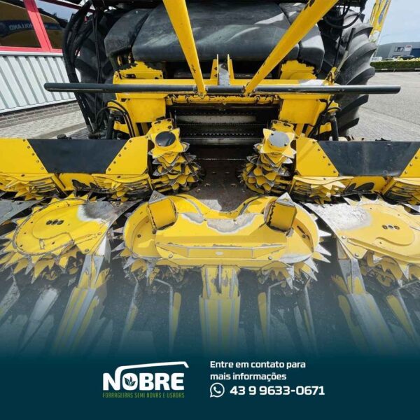 Forrageira New Holland FR 9050-ano 2008-plataforma Kemper Champion 360-cod 1954 - Image 4