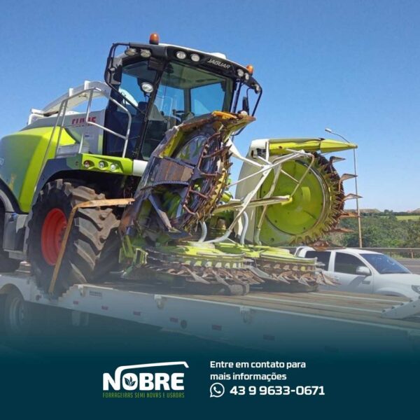 Forrageira Claas Jaguar 850-Ano 2015-plataforma Claas Orbis 600-cod 1953 - Image 5