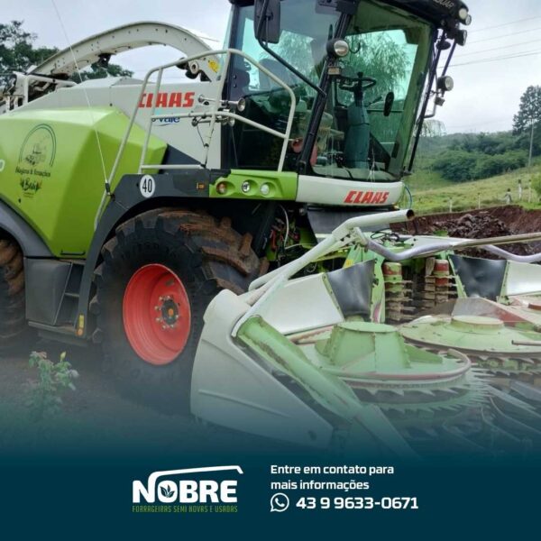 Forrageira Claas Jaguar 860-Ano 2017-plataforma Orbis 600-cod 1949 - Image 5