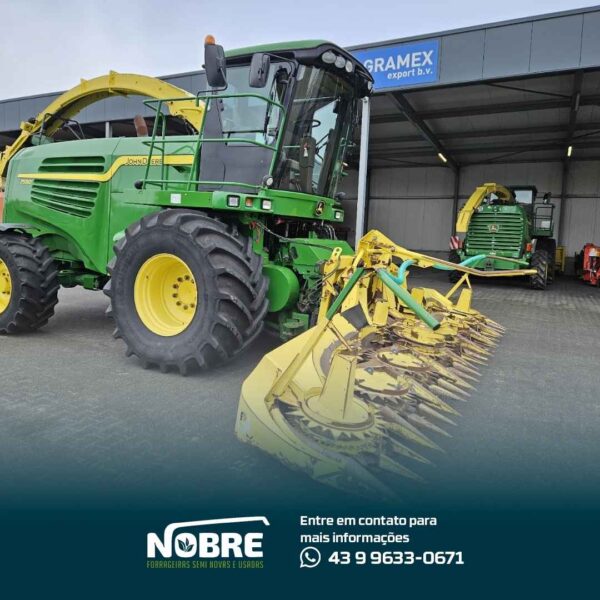 Forrageira John Deere 7580-Ano 2015-Plataforma Kemper 360 plus-cod 1938 - Image 5