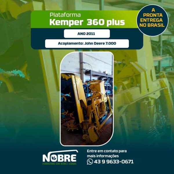 Plataforma Kemper 360 plus-Ano 2011-cod 1958