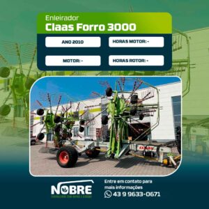 Enleirador Claas Forro 3000-Ano 2010-cod 1994