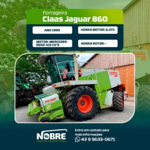 Forrageira Claas Jaguar 860-Ano 1999-Plataforma Kemper champion 4.500-cod 1985