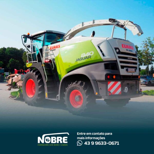 Forrageira Claas Jaguar 840-Ano 2014-Plataforma Claas Orbis 450-cod 1999 - Image 6