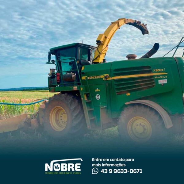 Forrageira John Deere 7350-Ano 2012-Plataforma kemper 360 plus-cod 2002 - Image 4