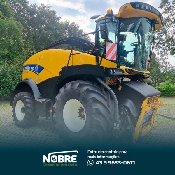 Forrageira New Holland FR 480-Ano 2016-Plataforma Kemper 460 plus-cod 2004 - Image 3
