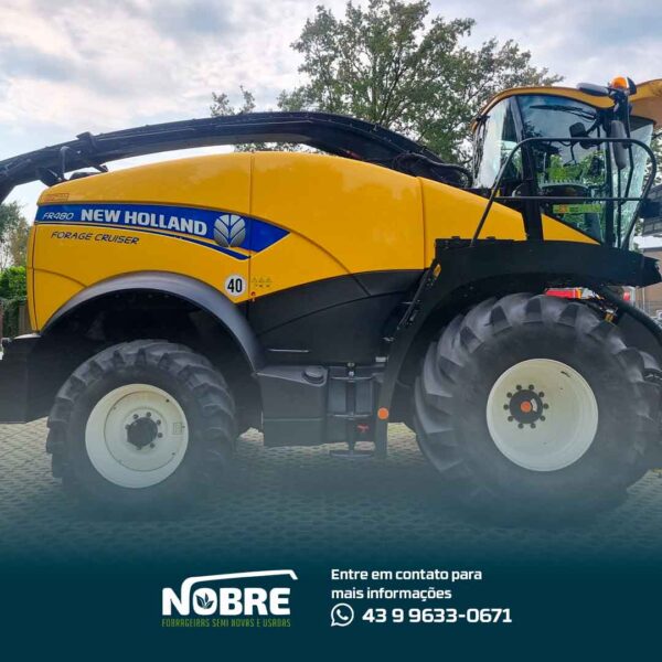Forrageira New Holland FR 480-Ano 2016-Plataforma Kemper 460 plus-cod 2004 - Image 4