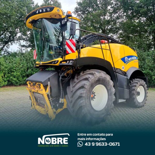 Forrageira New Holland FR 480-Ano 2016-Plataforma Kemper 460 plus-cod 2004 - Image 6