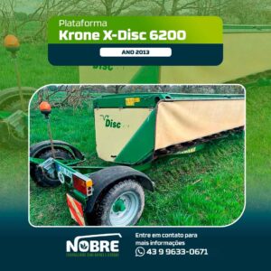 Plataforma Krone X-Disc 6200-Ano 2013-cod 2007
