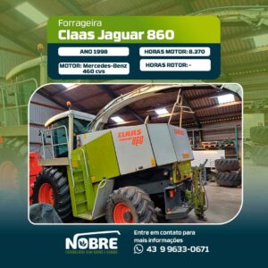Forrageira Claas Jaguar 860-Ano 1998-Plataforma kemper 360 champion-cod 2008