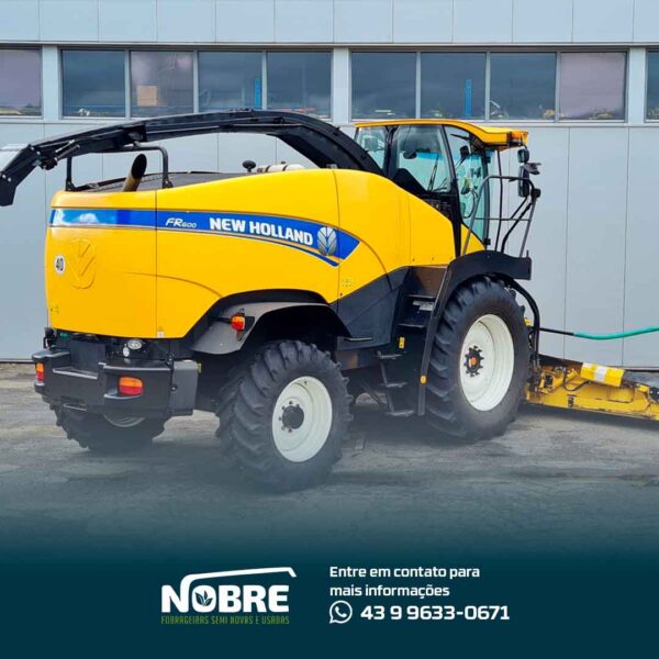 Forrageira New Holland FR 600-Ano 2013-Plataforma Kemper 375 plus-cod 2011 - Image 4