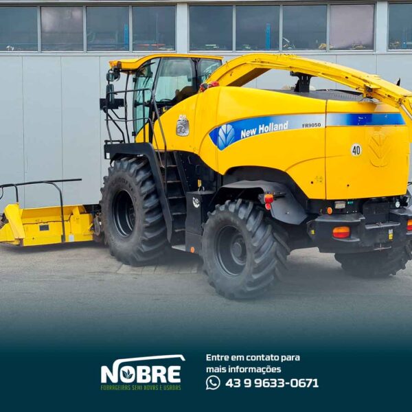Forrageira New Holland FR 9050-Ano 2011-Plataforma Kemper 360 champion-cod 2013 - Image 2