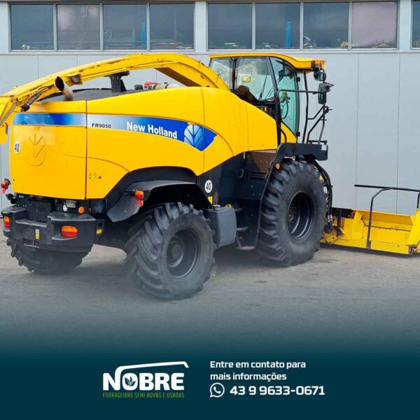 Forrageira New Holland FR 9050-Ano 2011-Plataforma Kemper 360 champion-cod 2013 - Image 4